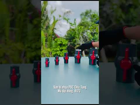Van bi nhựa PVC Chiu Tong Ø21–Ø60