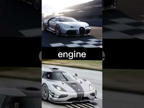 Koenigsegg One vs Bugatti Chioron Super Sport