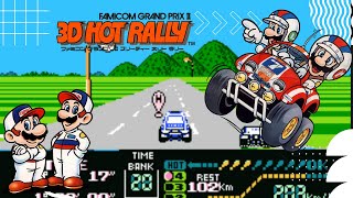 NES Game: Famicom Grand Prix II - 3D Hot Rally [Japan][Fan Translation] (1988 Nintendo)