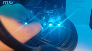 X470 Gaming Pro EZ debug LED VGA Light ( solved  )