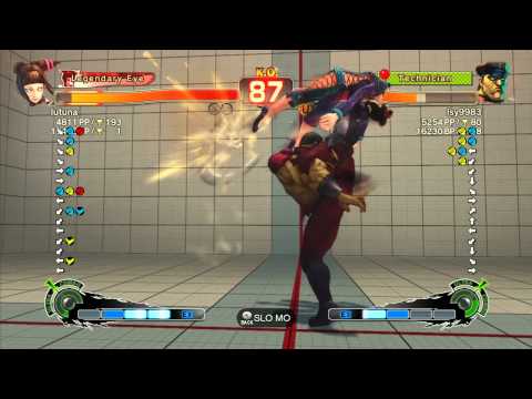 lutuna (Juri) vs lsy9983 (Dictator) - SSF4 Arcade Edition Xbox Live Ranked Match