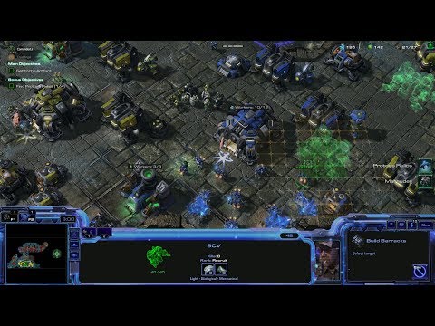 StarCraft 2 Co-op Campaign: Wings of Liberty Mission 4 - Smash and Grab