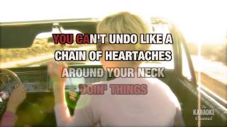 Come On Back in the style of Carlene Carter | Karaoke with Lyrics