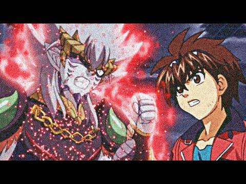Dan Kuso vs Anubias - Bakugan Mechtanium Surge (Episode 22)