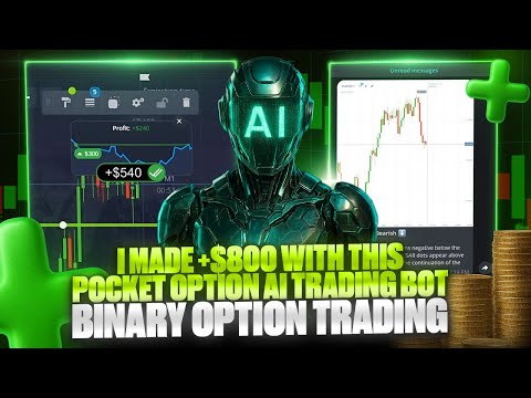 I MADE +$800 WITH THIS POCKET OPTION AI TRADING BOT | BINARY OPTION TRADING | POCKET OPTION BOT