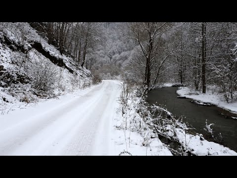 Drum Hunedoara - Govajdia - Runcu Mare (iarna) Tinutul Padurenilor