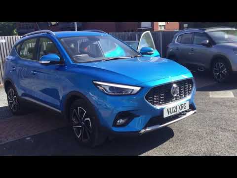 MG ZS 1.5 VTi-TECH Exclusive 5dr Walkaround Battrersea Blue