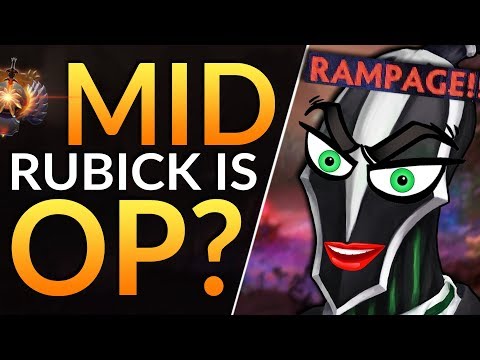 MID RUBICK is BROKEN?! Pro Tips to CARRY and Rank Up from Midlane | Dota 2 Gameplay Guide (Immortal)
