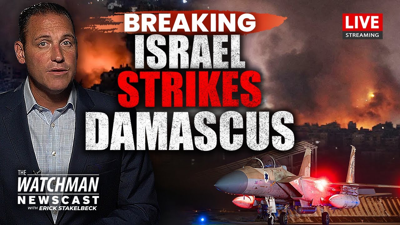 Israel Airstrikes ROCK Damascus; Iran THREATENS Arab Gulf States | Watchman Newscast LIVE