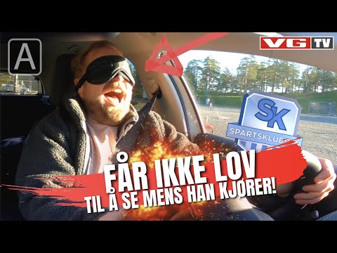 Får ikke lov til å se i bil!