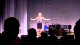 Lauren Sprague "Gorgeous" PCLO cast cabaret 2010