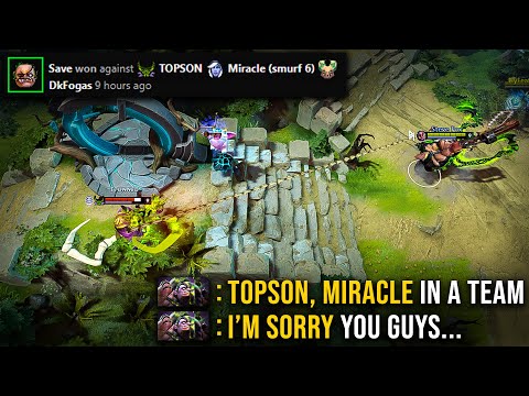Even TOPSON & Miracle CAN'T ESCAPE From SAVE Pudge | Pudge Official