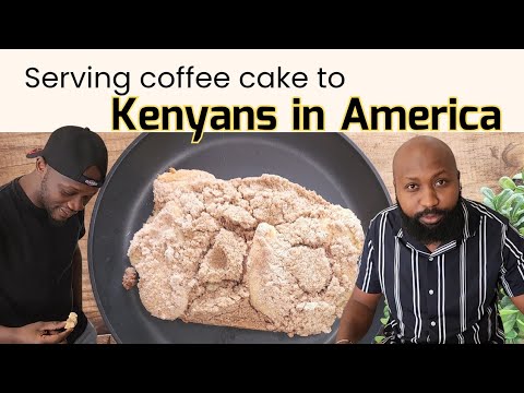 Serving Coffee Cake to Kenyans In America | Easy Recipe |Intercultural | Katies Roots and Recipes