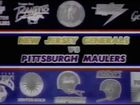 1984 USFL Week 9 - Generals vs. Maulers