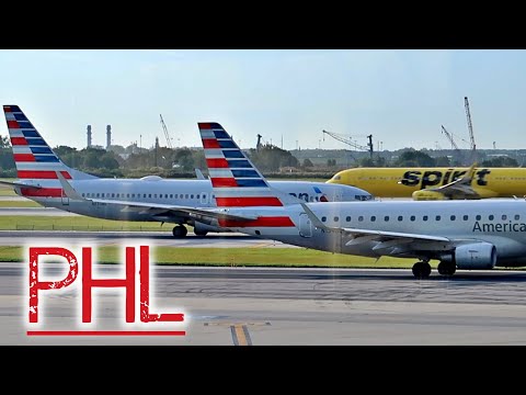 Terminal Plane Spotting @ Philadelphia International Airport