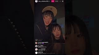 つばきファクトリー秋山眞緒 河西結心インスタライブ！