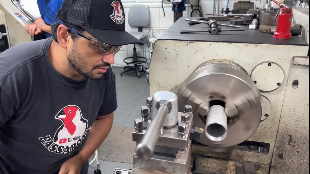 APRENDA A FAZER ROSCA SEM DA REVERSÃO NO TORNO MECÂNICO (thread dial)