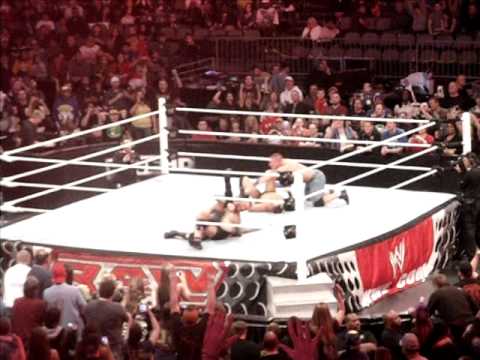 03-07-2011 Monday Night Raw-Dark Match Ending