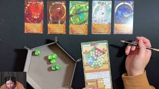 Roar and Write! Board Game Solo Playthrough | Danicha