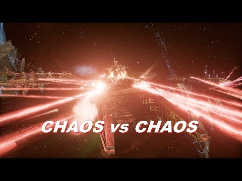 Chaos vs Chaos! Khorne Fleet, Rank 115, Heroic Difficulty, 1500 Points - Battlefleet Gothic Armada