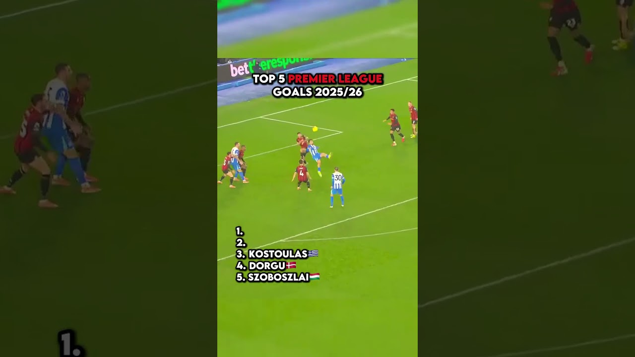 🔥Best Premier League Goals so far 2025/2026 #football #fifa #rdxfifa26