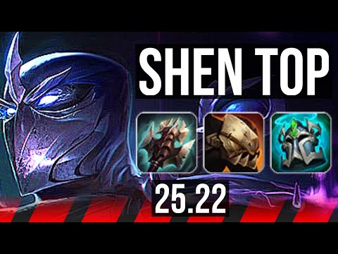 SHEN vs JAX (TOP) | Rank 7 Shen, 38k DMG, 10/4/25 | NA Challenger | 25.22