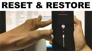 How To Reset & Restore your Apple iPhone 8 Plus - Factory Reset