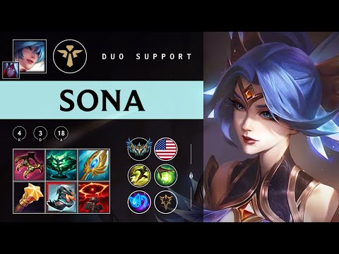 Sona Support vs Nami - NA Challenger Patch 25.24