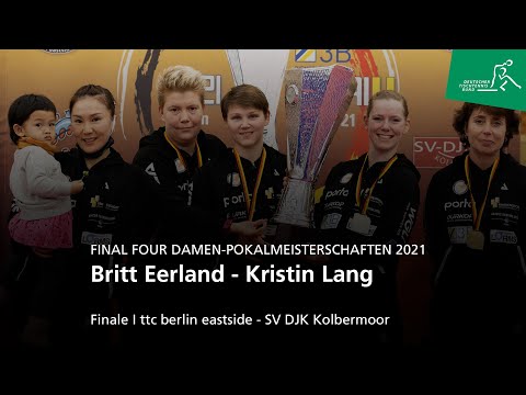 Kristin Lang - Britt Eerland I Final Four-Pokal 2021 Finale