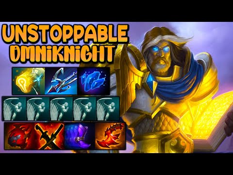 UNSTOPPABLE OMNIKNIGHT - NON MAGE CAN TAKE IT - UNBELIEVABLE KILLER - DOTA 2 GAMEPLAY