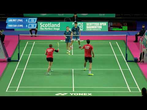 Mixed doubles | Labar/Mittelheisser (FRA) v Qiuyue/Tong Wei (CHN) | Scottish Open 2018 - Day 2
