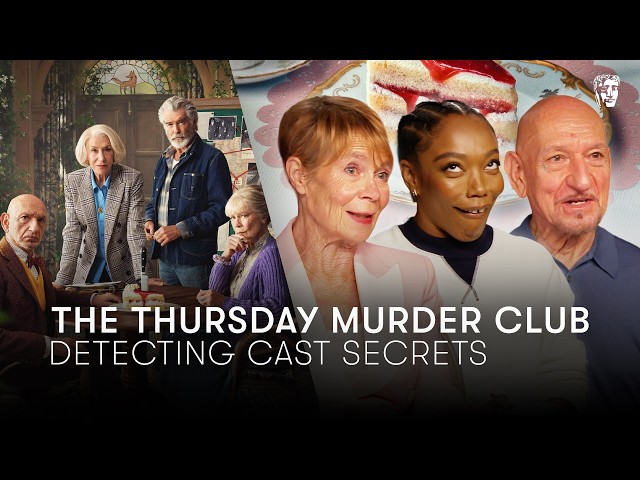 British Slang, Acting Tricks & Afternoon Tea! The Thursday Murder Club Cast Interview | BAFTA