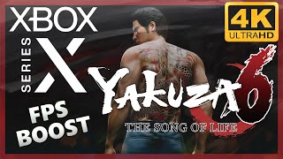 [4K] Yakuza 6 : The Song of Life / Xbox Series X Gameplay / FPS Boost 60fps !