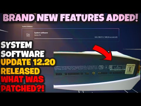 NEW PLAYSTATION 5 SYSTEM SOFTWARE UPDATE 12.20 RELEASED! DOWNLOAD IT NOW!