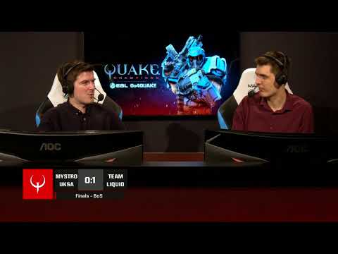 Team Liquid vs Myztro Gaming USA-UK Go4QC NA 2v2 July 2018 Grand Finals Quake Champions.