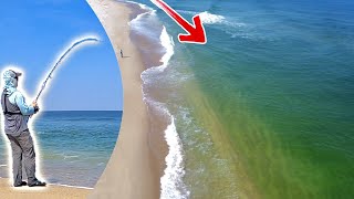 Fishing A KEY Area In The Surf To Catch FLUKE | Bucktail Tackle & Technique
