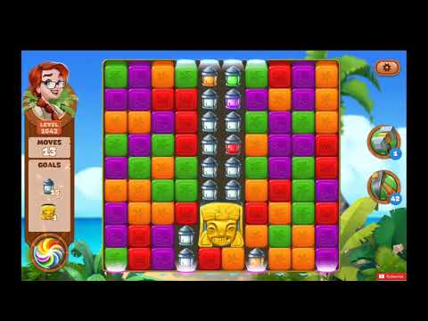 Lost Island Blast Adventure Level 1642 NO BOOSTERS - A S GAMING ✔