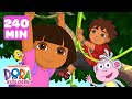 Dora The Explorer Diego Primos Team Up 7 240 Minutes Dora Friends