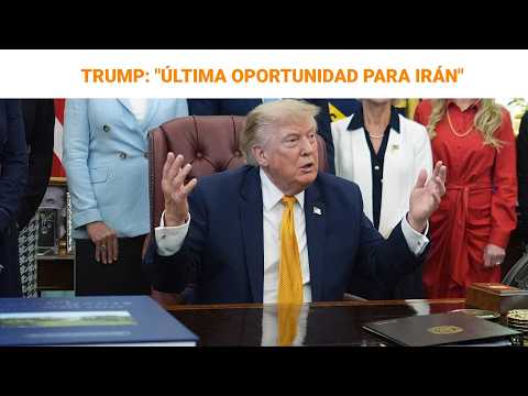 🔴DIRECTO | Donald Trump confirma conversaciones con Irán «en este mismo momento» | RTVE Noticias