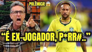🚨 NETO CHAMA NEYMAR DE "EX-JOGADOR" APÓS BRASIL X ESCÓCIA