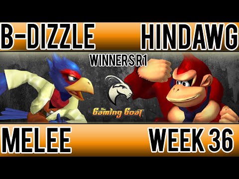 Geneva Smash 36 - B-Dizzle (Falco, Sheik) Vs. Hindawg (DK, Marth) SSBM Winners R1