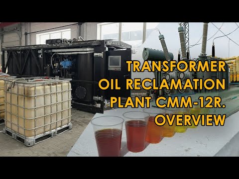 Transformer Oil Reclamation Plant CMM-12R