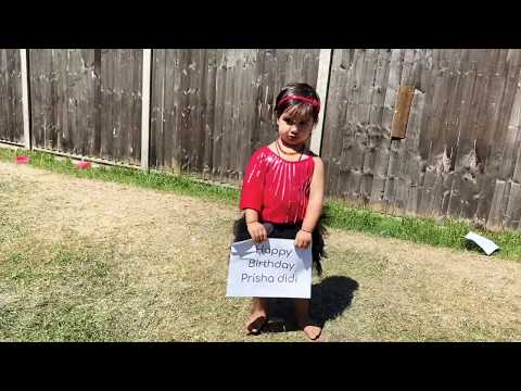 Prisha’s Quarantine Birthday Wishes From Friends & Family