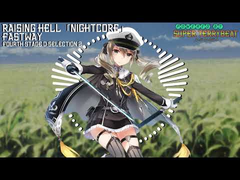 「Super EuroNightcore」 Fastway - Raising Hell ~ Initial D ~