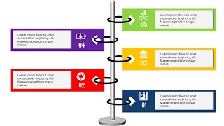 Download lagu Colorful 5 Horizontal Hanging Options Slide in PowerPoint | Free Template mp3