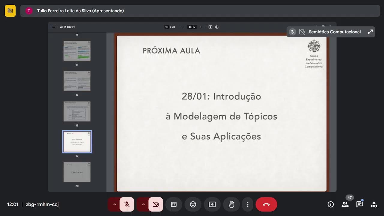 AI TÁ ON: Inteligência Artificial para Humanidades e Educação (27/01/2025)