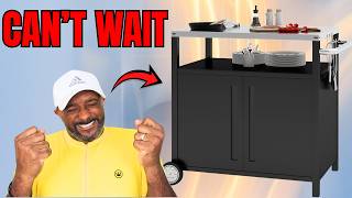 Stop Struggling While Grilling… This Outdoor Prep Cart Fixes It ALL 🍖🔥
