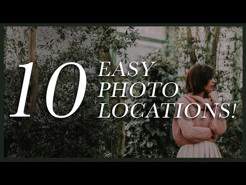 10個簡單的拍照地點創意（拍照地點必試！）。 (10 Easy Photoshoot Location Ideas (Must Try Photo Locations!))