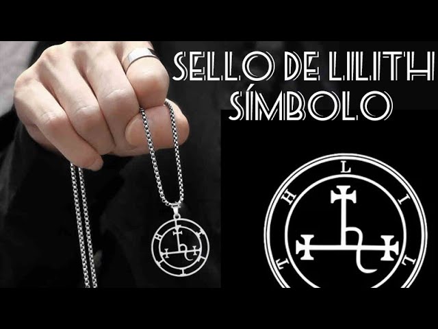 Vídeo relacionado con EUEAVAN Collar de Lilith para mujeres Sigil de Lilith diosa fase lunar colgante collar bruja pagana Hécate mitología amuleto triple luna diosa joyería bruja regalos hombres (Plata 2)