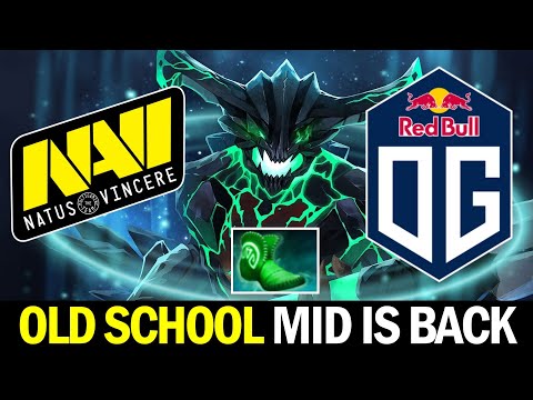 OG vs NAVI - OLD Meta MID OD is back